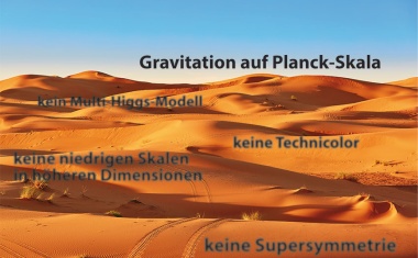 Durch die Wüste zur Quantengravitation