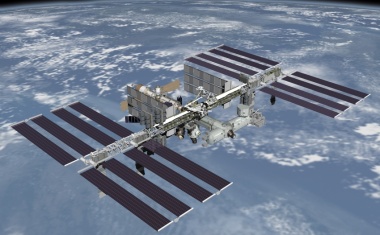 Blick zur ISS mit ISS Detektor