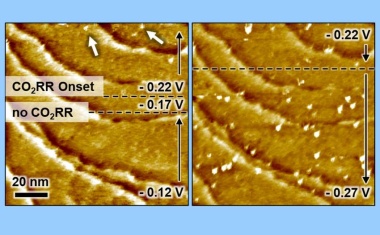 Mikroskopische Umwandlungen von Elektroden-Oberflächen
