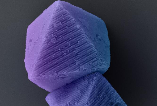 Photonische Kristalle aus Erbgutsträngen