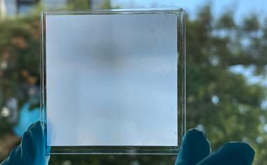 Transparentes Metamaterial als Baustoff