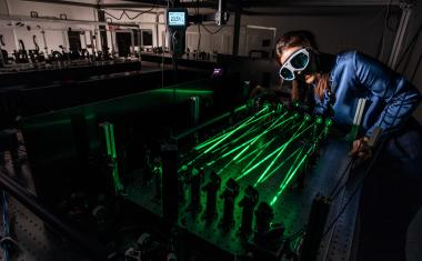 Scheibenlaser analysiert Atmosphäre genauer