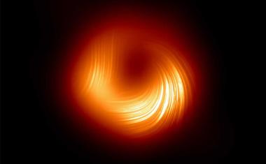 Neue EHT-Bilder zeigen Polarisationswechsel bei M87*
