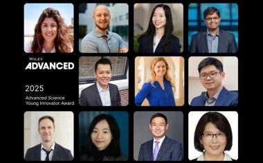 Wiley kürt Gewinner der Advanced Science Young Innovator Awards