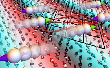 Neuartiges magnetisches Material mit Spiralstruktur