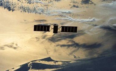 Der durchleuchtete Satellit