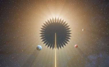 Ein Sonnenschirm für die Suche nach einer Zweiten Erde