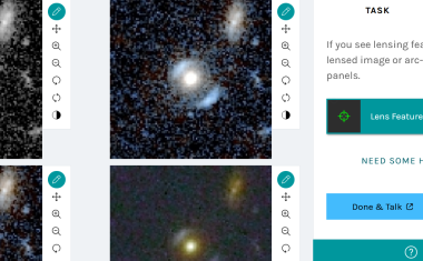Space Warps - Die ESA bittet um Mithilfe