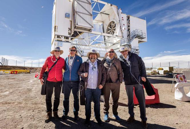 Neues Teleskop auf 5600 Meter Höhe eingeweiht