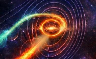 Erstes enges Paar extrem massereicher Schwarzer Löcher aufgespürt