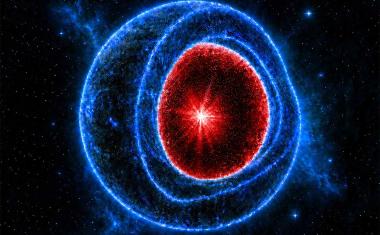 Urknall im Innern eines Sterns