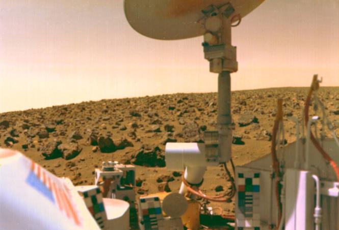 Wikinger auf dem Roten Planeten