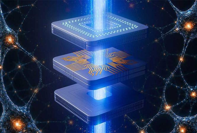 Elektronik, die wie ein Gehirn lernt