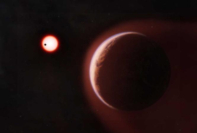 Erstmals eine Atmosphäre auf einem Gesteinsplaneten in der habitablen Zone nachgewiesen