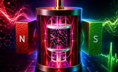 Weltweit erster Halbleiter-Maser nutzt Spins im Magnetfeld
