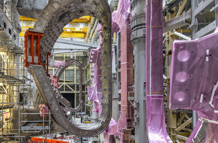 Ein Sektor des Plasmagefäßes von ITER
