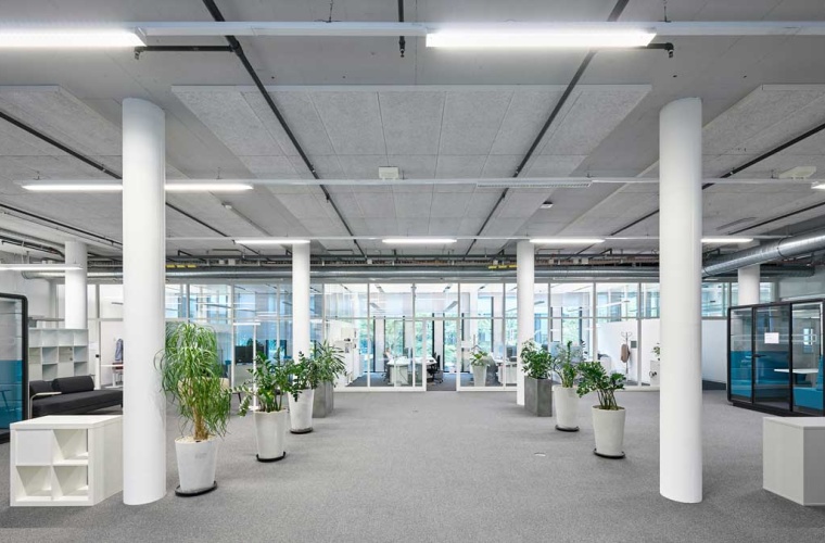 Die neuen Räumlichkeiten des Laserunternehmens