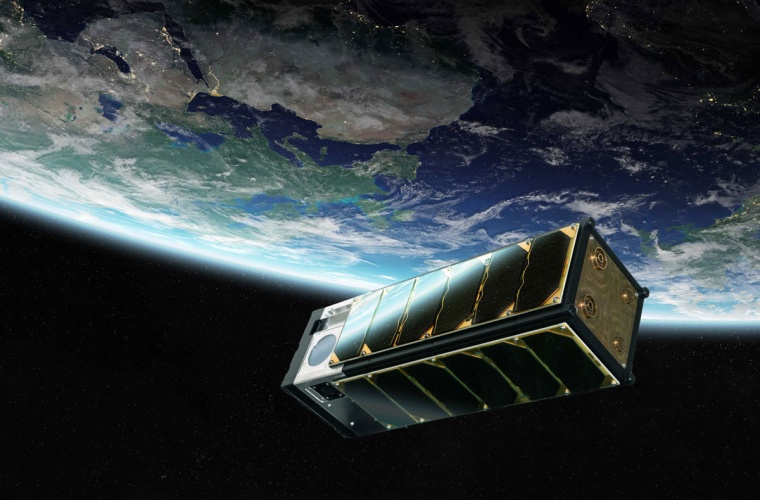 Der W-Cube-Satellit sendete in erdnaher Umlaufbahn (LEO) Testsignale im W- und Q-Band