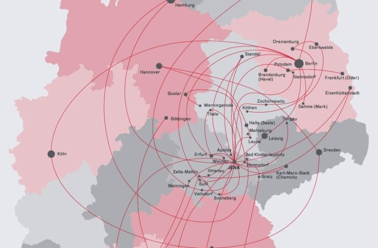 Viele Absolventen arbeiteten in der Metropolregion Jena-Hermsdorf und blieben...