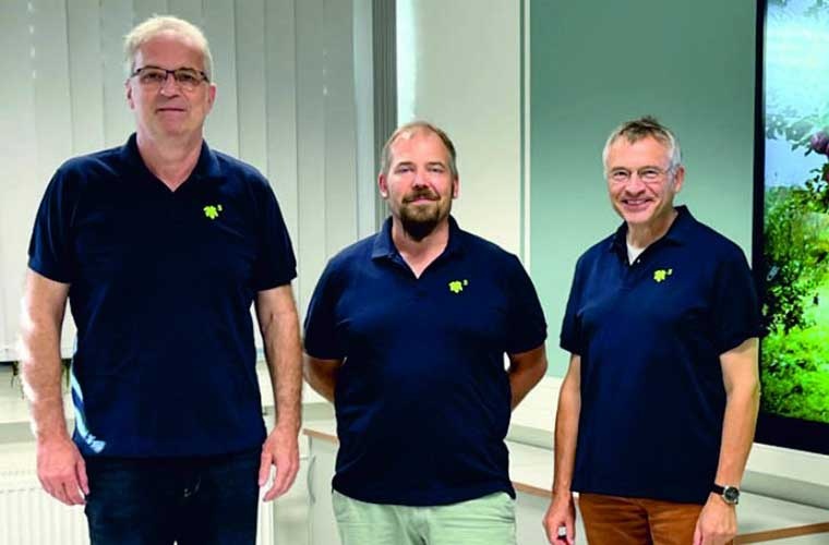 Die Projektleiter des ADAM -Projektes: (von li. nach re.): Prof. Dr. Jens Bliedtner (EAH Jena), Prof. Dr. Felix Schacher (Uni Jena) und Prof. Dr. Robert Brunner (EAH Jena); Foto: Xavier Uwurukundo