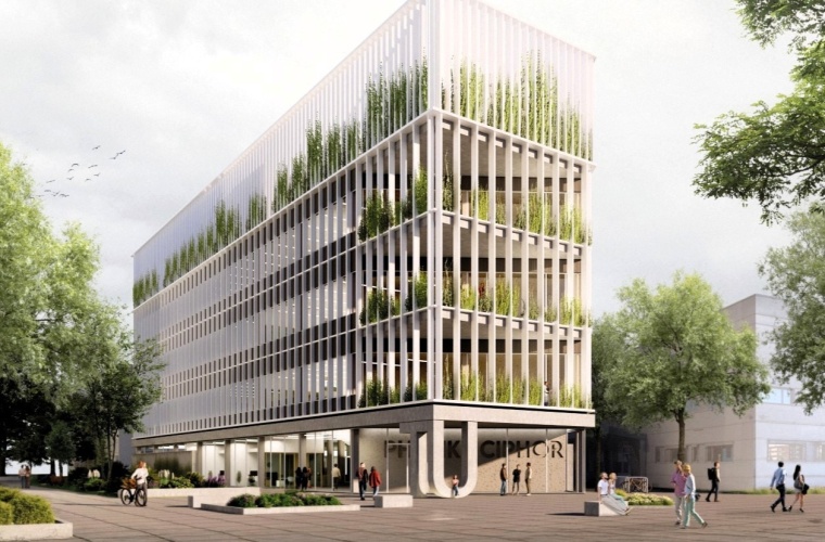 So soll der Physik-Neubau zukünftig aussehen.