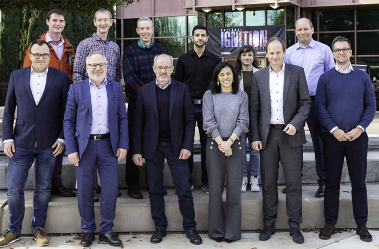 Fusionsforschende des Fraunhofer ILT und Lawrence Livermore National Laboratory.