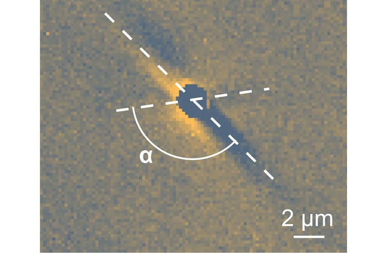 Polaritonen in ‚schwerem‘ Galliumoxid (Mikroskopieaufnahme).