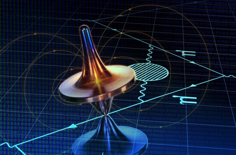 Illustration zum magnetischen Moment des Myons