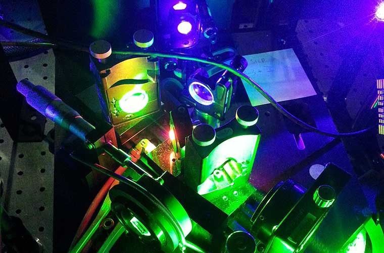 In the LARISSA Group Ti:Sapphire lasers are
specially developed and tailored to RIMS applications
