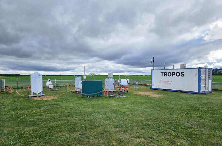 Von TROPOS kommt auch der OCEANET-Messcontainer mit Lidar zum Einsatz, der bereits in der Arktis und Antarktis genutzt wurde