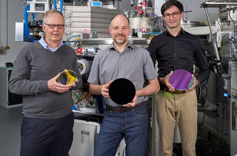 Dr. Michael Vergöhl, Stefan Bruns und Dr. Philipp Farr (v. l.)