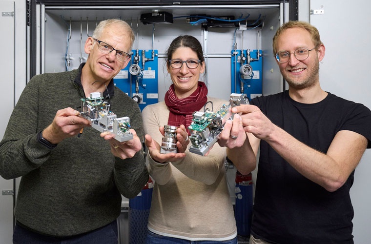 Dr. Johannes Herbst, Dr. Katrin Schmitt und Dr. Christian Weber (v. l.)