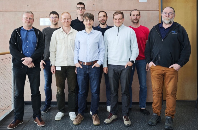 Vertreter der Projektpartner des Projekts PIC-PAM beim ersten Arbeitstreffen in Erfurt.