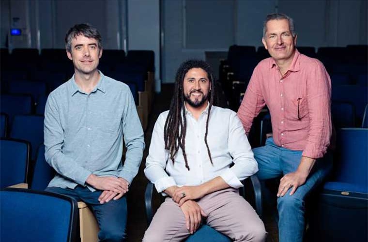 he lead study researchers, from left to right: Robin Wordsworth, Collin Cherubim, and David Charbonneau