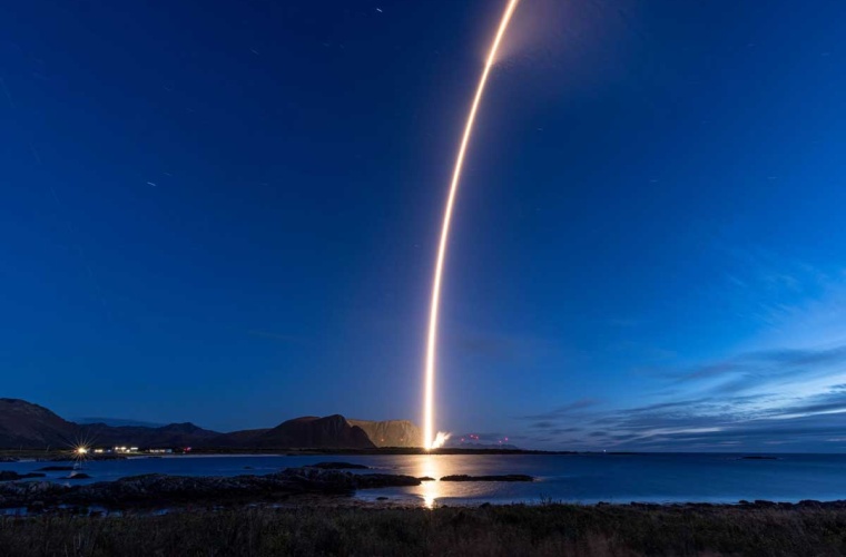 Start der kommerziellen Trägerrakete SPECTRUM aus Deutschland