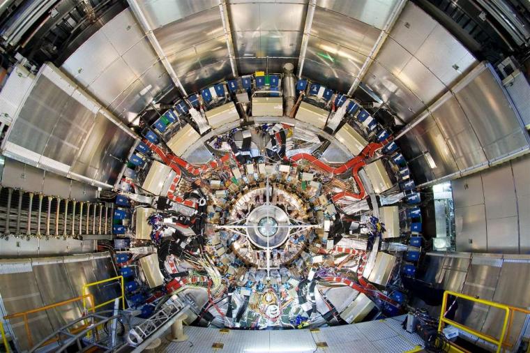 Abb.: Der ATLAS-Detektor des Large Hadron Collider.