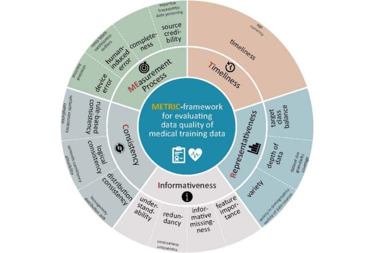 Abb.: Das „Rad der Datenqualität“ des METRIC -Frameworks zur...