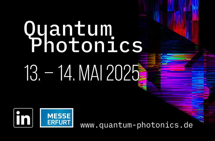 Spektral vernetzt zur Premiere der Kongressmesse Quantum Photonics im Mai 2025...