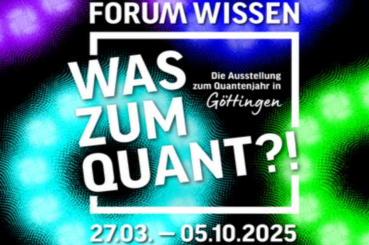 Abb.: Forum Wissen im Zeichen des Internationalen Quantenjahres: Die...