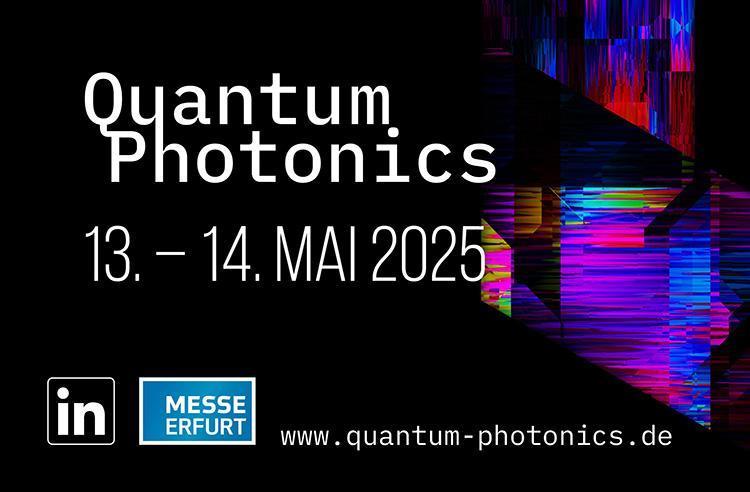 Abb.: Die Kongressmesse Quantum Photonics findet am 13. und 14. Mai 2025 in...
