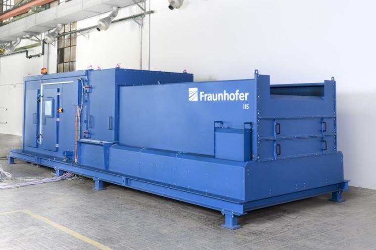 Abb.: Am Fraunhofer IIS werden Abfallströme von einem Prototyp-Sortiersystem...