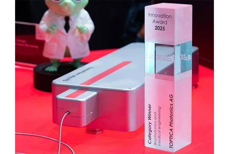 Innovation Award 2025 in der Kategorie Biophotonik und Medizintechnik für den...
