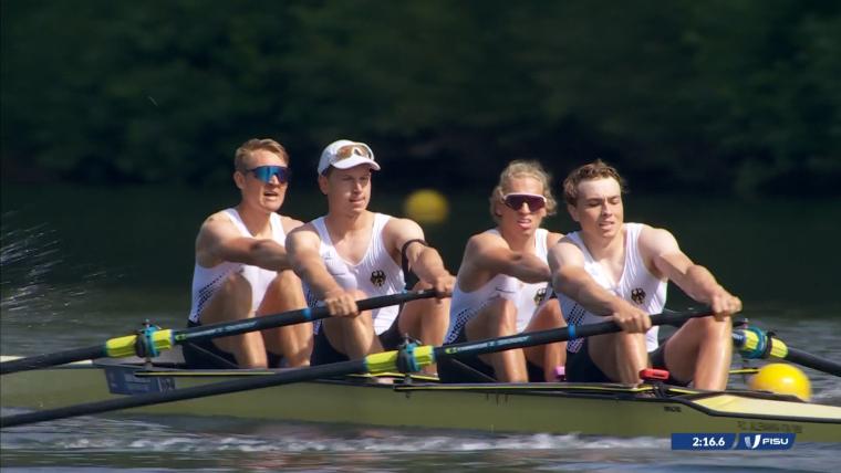 Vierer ohne mit Max von Bülow