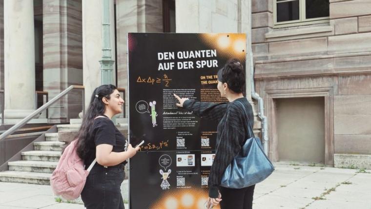Im Rahmen der Sonderausstellung „Was zum Quant?! Die Ausstellung zum...
