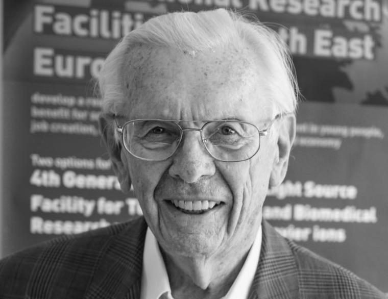 Herwig Schopper im Jahr 2019 am CERN, dessen Generaldirektor er von 1981 bis...