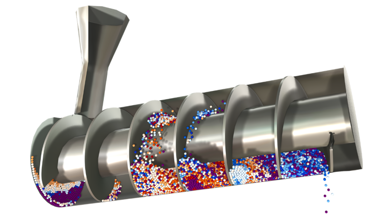 Abbildung 2: Mithilfe des neuen Granular-Flow-Module können die Mischleistung...