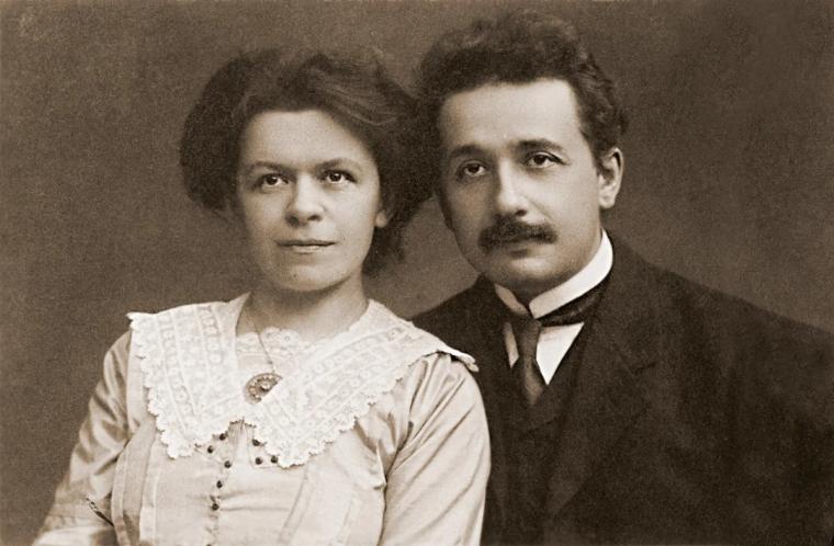 Mileva Marić und Albert Einstein