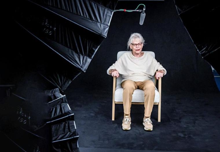 Eine der Holocaust-Überlebenden, die bereits für HOLO-VOICES interviewt...