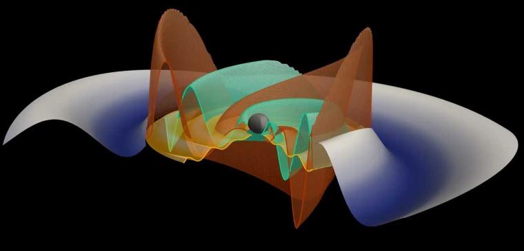 Die Visualisierung wurde am Max-Planck-Institut für Gravitationsphysik...