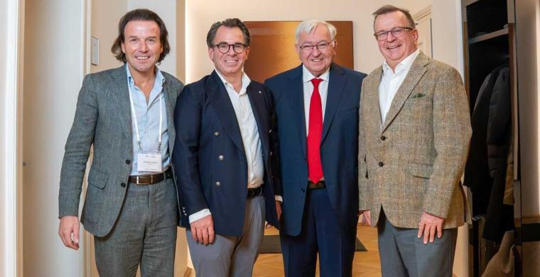 L–r: Dr. Thorsten Kahlert, CEO HOERBIGER, Markus Spanner, CEO PI, Dr. Karl...